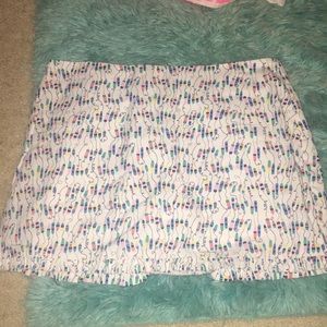 Lilly Pulitzer Callie skirt, size 4, oh buoy